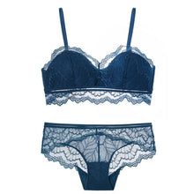 Load image into Gallery viewer, Lace Bra Set Transparent